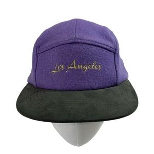 Scotty Vintage Los Angeles baseball hat.  Purple w/ gold embroidery & black brim